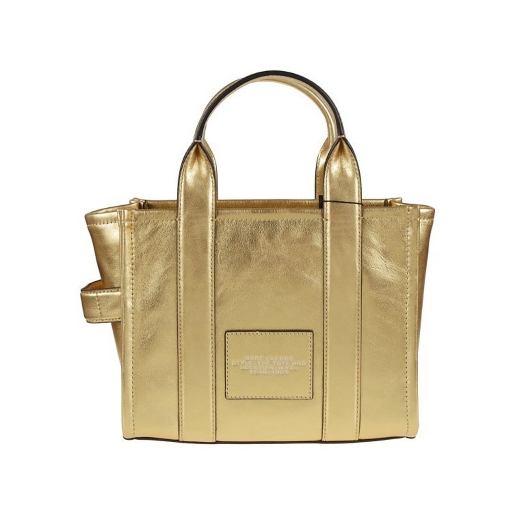 Marc Jacobs Metallic Finish Cow Leather Shopper Bag - NWT - Picture 2 of 3